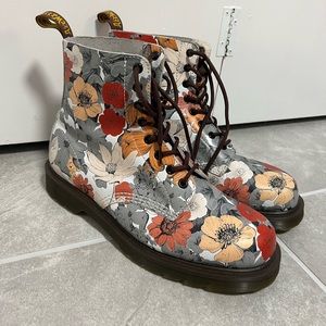 Dr. Martens Floral Boots